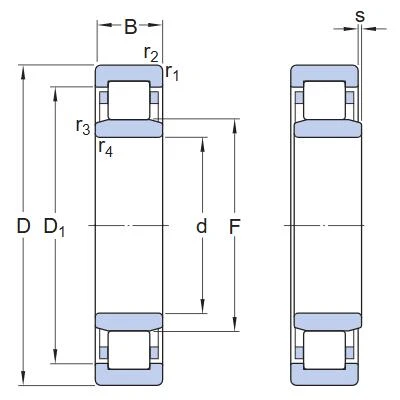 NU 2217 ECML bearing NU 2217 ECML bearing